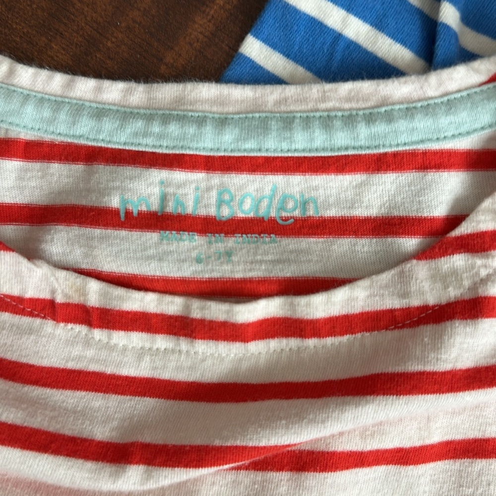 Mini Boden girls 6-7Y, Striped and Patterned Dresses Set! - Picture 2 of 10
